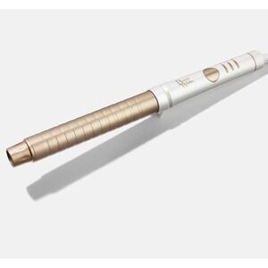 Hidden Crown Curling Wand White Gold Excellent Professional Ceramic Wand